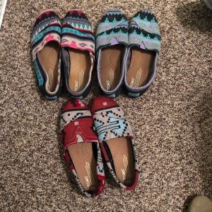 Toms bundle. All size 7.